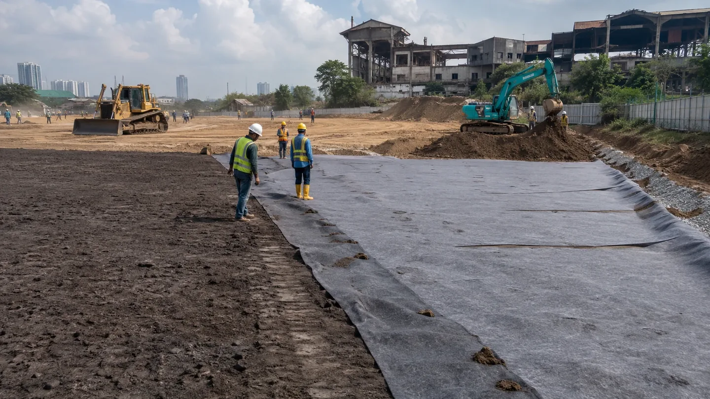 Leachate drainage interfaces